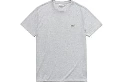 Lacoste T-shirt Met Ronde Hals Grijs Heren
