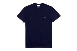 Lacoste T-shirt Met Ronde Hals Blauw Heren