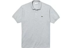 Lacoste Gechineerde Polo Grijs Heren