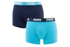 Puma 2-pack Basic Boxershorts Aqua Heren