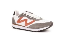 Woden Sneaker Olivia II Autumn Grey/white Dames