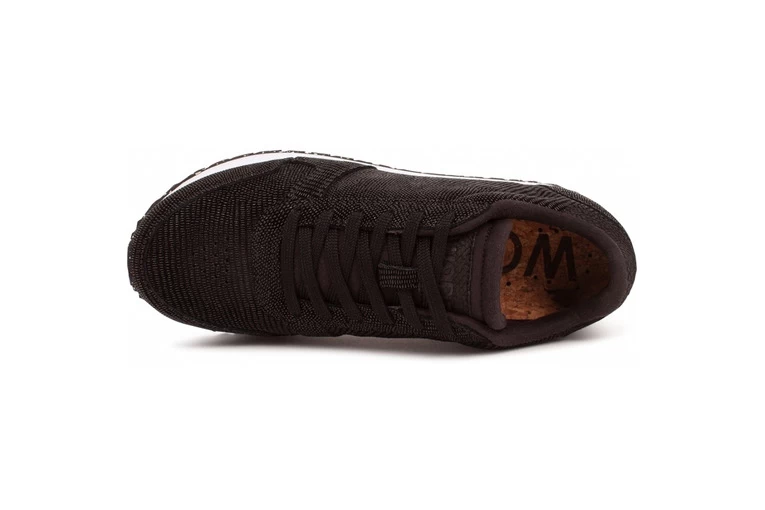 WODEN Ydun Sneaker Zwart Dames 3 WODEN Ydun Sneaker Zwart Dames - Afbeelding 3