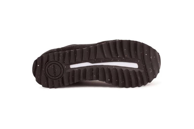 WODEN Ydun Sneaker Zwart Dames 4 WODEN Ydun Sneaker Zwart Dames - Afbeelding 4