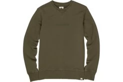 Element Neon Flock Crew Sweater Legergroen Heren
