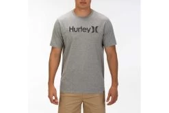 Hurley Premium One And Only Push Through T-shirt Grijs Heren