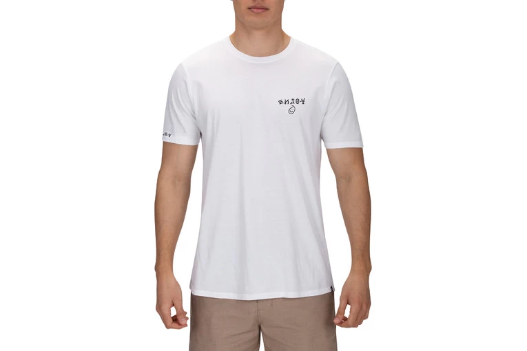 Hurley Surf And Joy T-shirt Wit Heren 1 Hurley Surf And Joy T-shirt Wit Heren