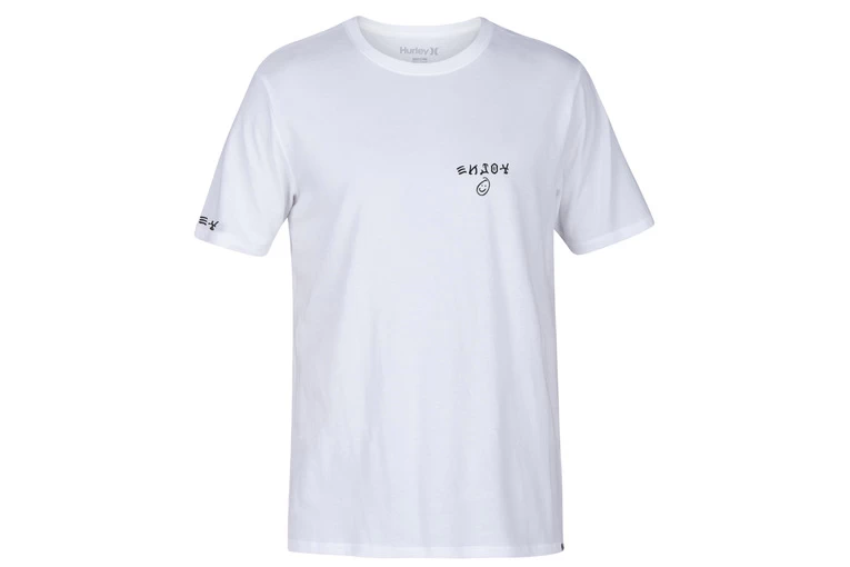 Hurley Surf And Joy T-shirt Wit Heren 3 Hurley Surf And Joy T-shirt Wit Heren - Afbeelding 3
