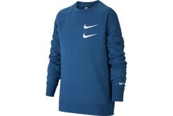 Nike Sportswear Swoosh Sweater Blauw Jongens -Koop de nieuwe sportmode. 36428449 5