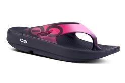 OOFOS OOriginal Sport Recuperatieslipper Neon Pink Dames
