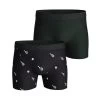 Bjorn Borg 2-pack Match Strecht Boxershorts Blauw Heren