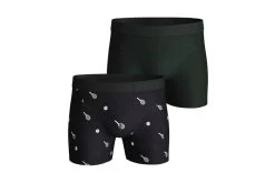 Bjorn Borg 2-pack Match Strecht Boxershorts Blauw Heren