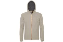 K-Way Jacques Nylon Jersey Zomerjas Grijsbeige Heren