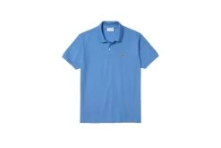 Lacoste Effen Classic Fit Polo Blauw Heren