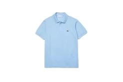 Lacoste Effen Classic Fit Polo Lichtblauw Heren