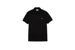 Lacoste Effen Classic Fit Polo Zwart Heren