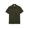 Lacoste Effen Classic Fit Polo Donkergroen Heren