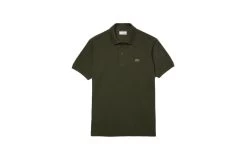 Lacoste Effen Classic Fit Polo Donkergroen Heren