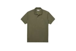 Lacoste Effen Classic Fit Polo Kaki Heren