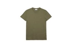 Lacoste T-shirt Met Ronde Hals Kaki Heren