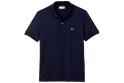 Lacoste Effen Classic Fit Polo Navy Heren