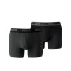 Puma 2-pack Basic Boxershorts Grijs/zwart Heren