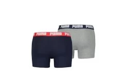 Puma 2-pack Basic Boxershorts Blauw/grijs Heren