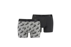 Puma 2-pack Boxers Zwart/grijs Heren