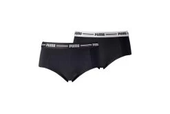 Puma 2-pack Mini Short Zwart Dames