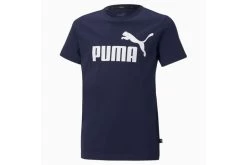 Puma Essentials T-shirt Met Logo Blauw KIDS