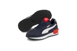 Puma Graviton Jr Sneaker Blauw/wit/rood KIDS - Maat 35-39 -Koop de nieuwe sportmode. 37092246 3