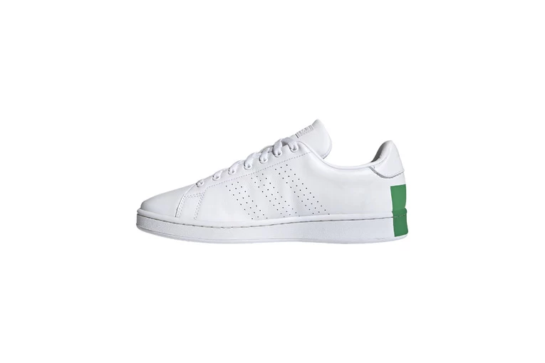 Adidas Advantage Sneaker Wit/groen Heren 2 Adidas Advantage Sneaker Wit/groen Heren - Afbeelding 2