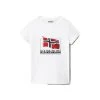 Napapijri Seji T-shirt Wit KIDS