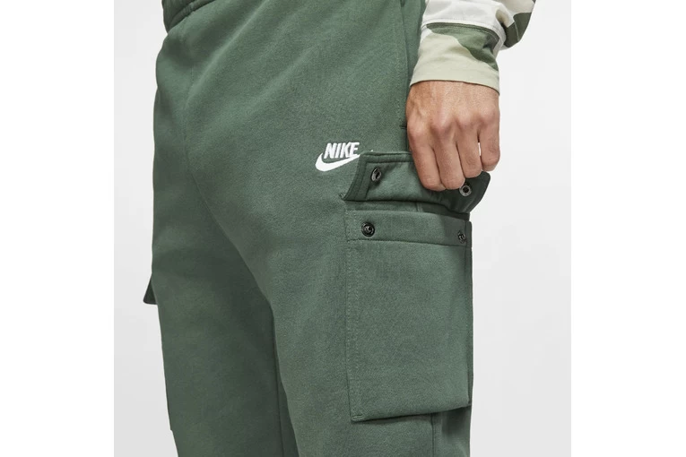 Nike Club Fleece Trainingsbroek Groen/wit Heren 5 Nike Club Fleece Trainingsbroek Groen/wit Heren - Afbeelding 5
