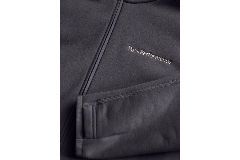 Peak Performance Chill Zip Hood Motion Grey Heren 4 Peak Performance Chill Zip Hood Motion Grey Heren - Afbeelding 4