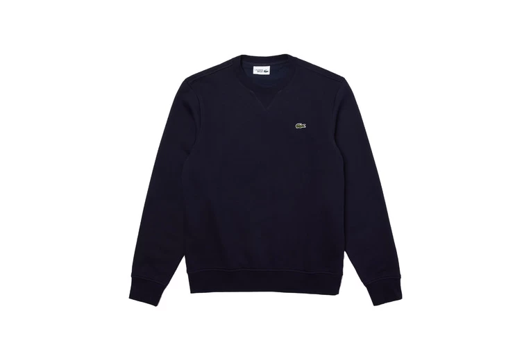 Lacoste Sport Cotton Blend Fleece Sweater Navy Heren 1 Lacoste Sport Cotton Blend Fleece Sweater Navy Heren