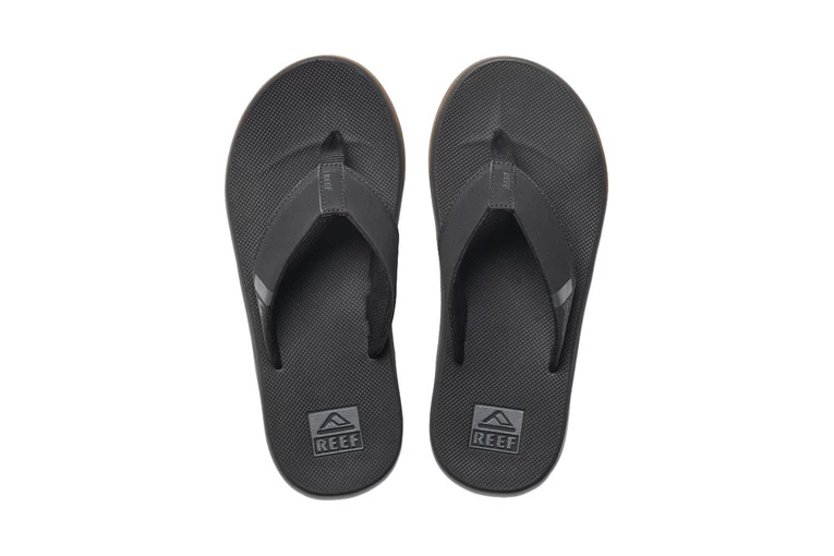 Reef Fanning Low Teenslipper Zwart Heren 1 Reef Fanning Low Teenslipper Zwart Heren