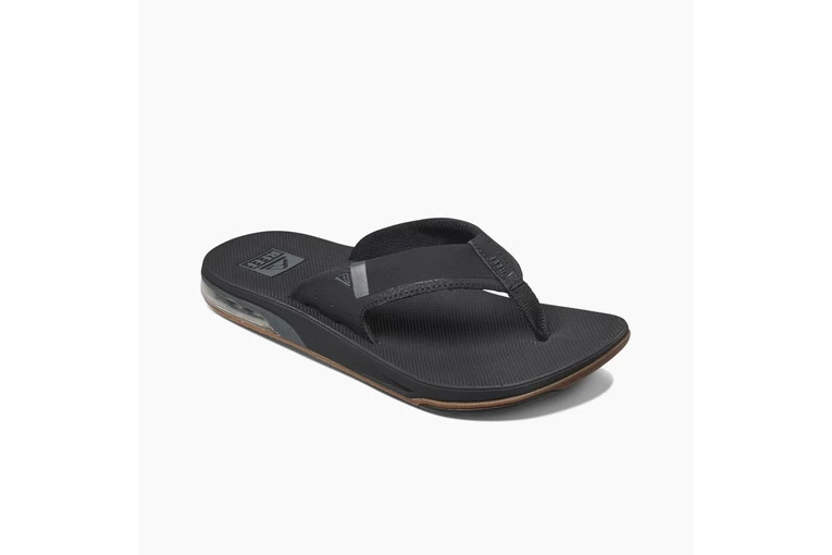 Reef Fanning Low Teenslipper Zwart Heren 3 Reef Fanning Low Teenslipper Zwart Heren - Afbeelding 3