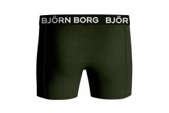Björn Borg 2-pack Cotton Stretch Shorts Groen Heren -Koop de nieuwe sportmode. 37097457 3