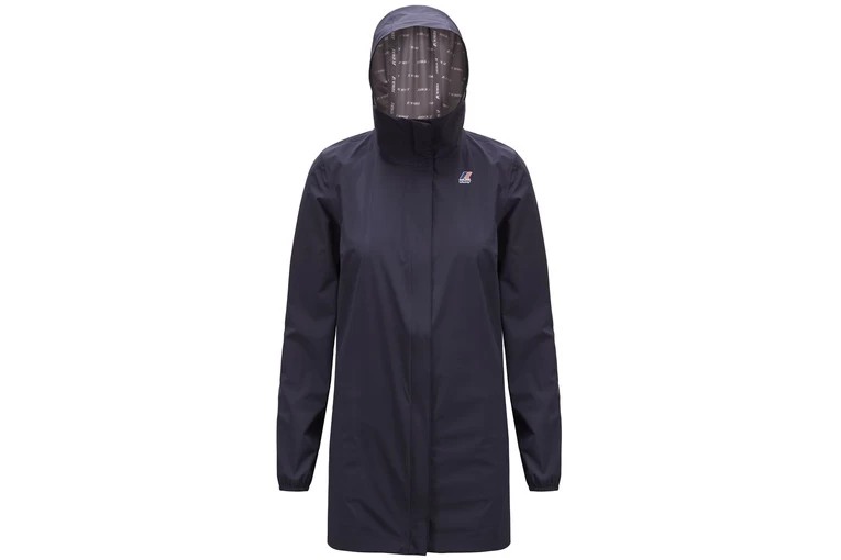 K-Way Sophie Stretch Dot Zomerjas Donkerblauw Dames 1 K-Way Sophie Stretch Dot Zomerjas Donkerblauw Dames