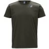 K-Way Edouard T-shirt Kaki Heren