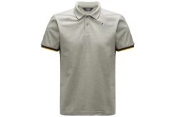 K-Way Vincent Contrast Polo Grijs Heren