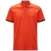 K-Way Vincent Contrast Polo Oranje Heren