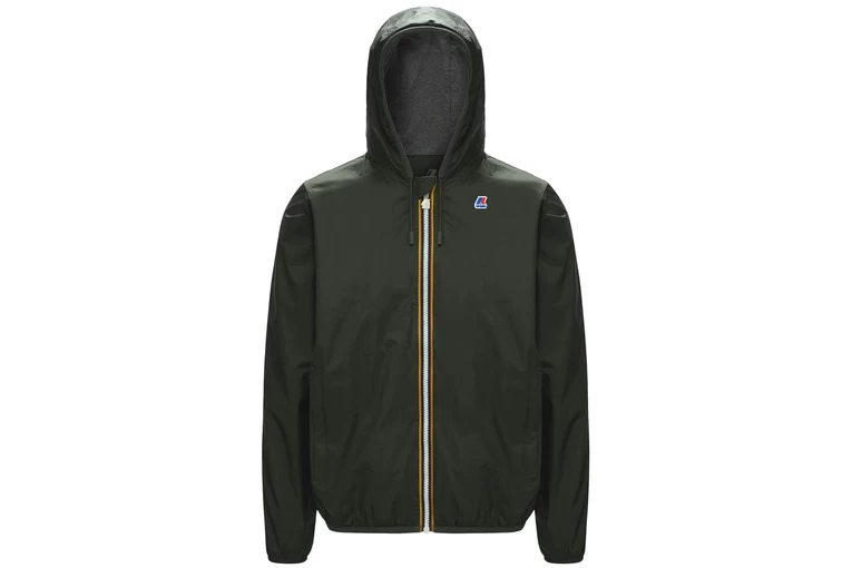 K-Way Jacques Nylon Jersey Kaki Heren 1 K-Way Jacques Nylon Jersey Kaki Heren