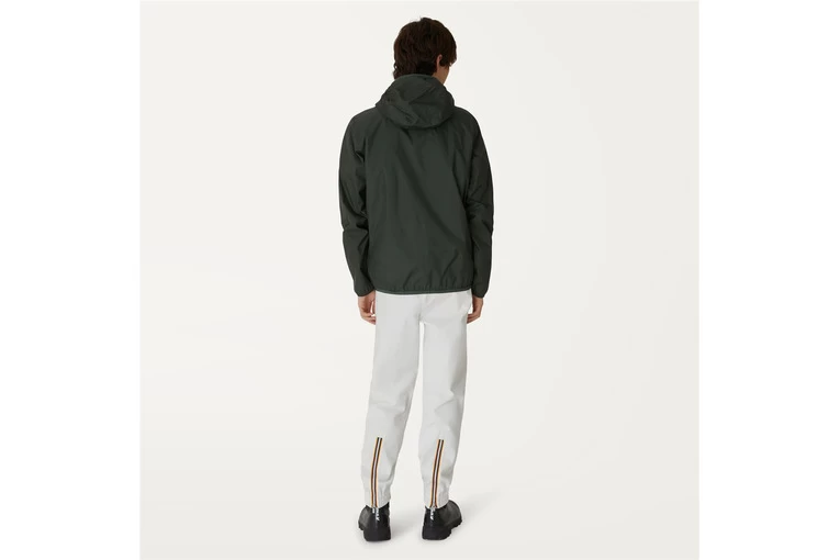 K-Way Jacques Nylon Jersey Kaki Heren 3 K-Way Jacques Nylon Jersey Kaki Heren - Afbeelding 3