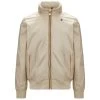 K-Way Amaury Nylon Jersey Zomerjas Beige Grijs Heren
