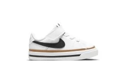 Nike Court Legacy Sneaker Wit/bruin Kleuter