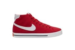 Nike Court Legacy Canvas Mid Sneaker Rood/wit Heren