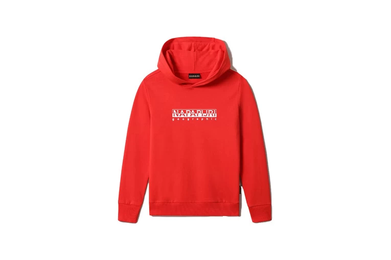 Napapijri Box Hoody Rood KIDS 1 Napapijri Box Hoody Rood KIDS