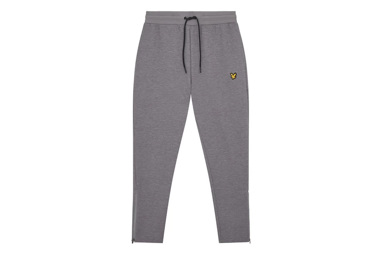 Lyle & Scott Fly Fleece Trainingsbroek Mid Grey Marl Heren 1 Lyle & Scott Fly Fleece Trainingsbroek Mid Grey Marl Heren
