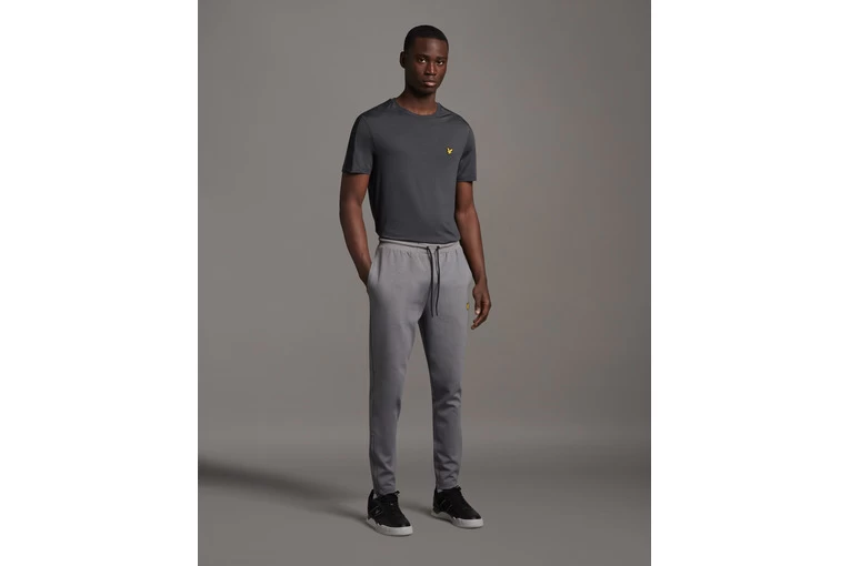 Lyle & Scott Fly Fleece Trainingsbroek Mid Grey Marl Heren 2 Lyle & Scott Fly Fleece Trainingsbroek Mid Grey Marl Heren - Afbeelding 2